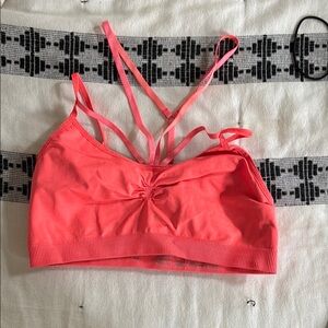 Coral Strappy Bralette